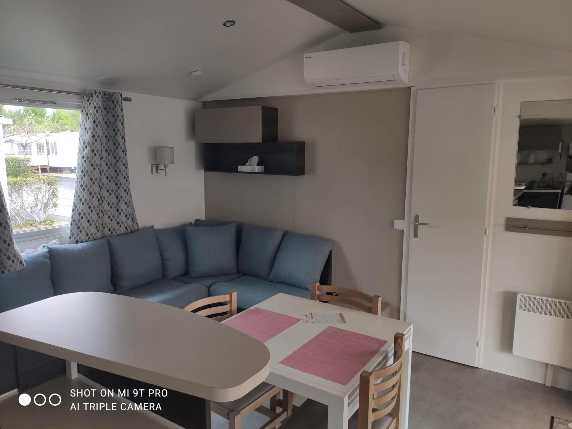 Mobilehome 8 Personnes Avec Clim Situe Aux Sables Du Midi Valras-Plage Exterior foto